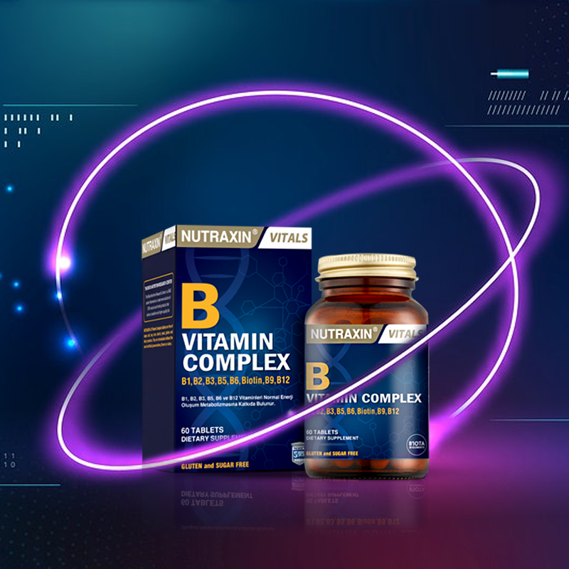 Nutraxin Vitamin B Complex Tab 60s